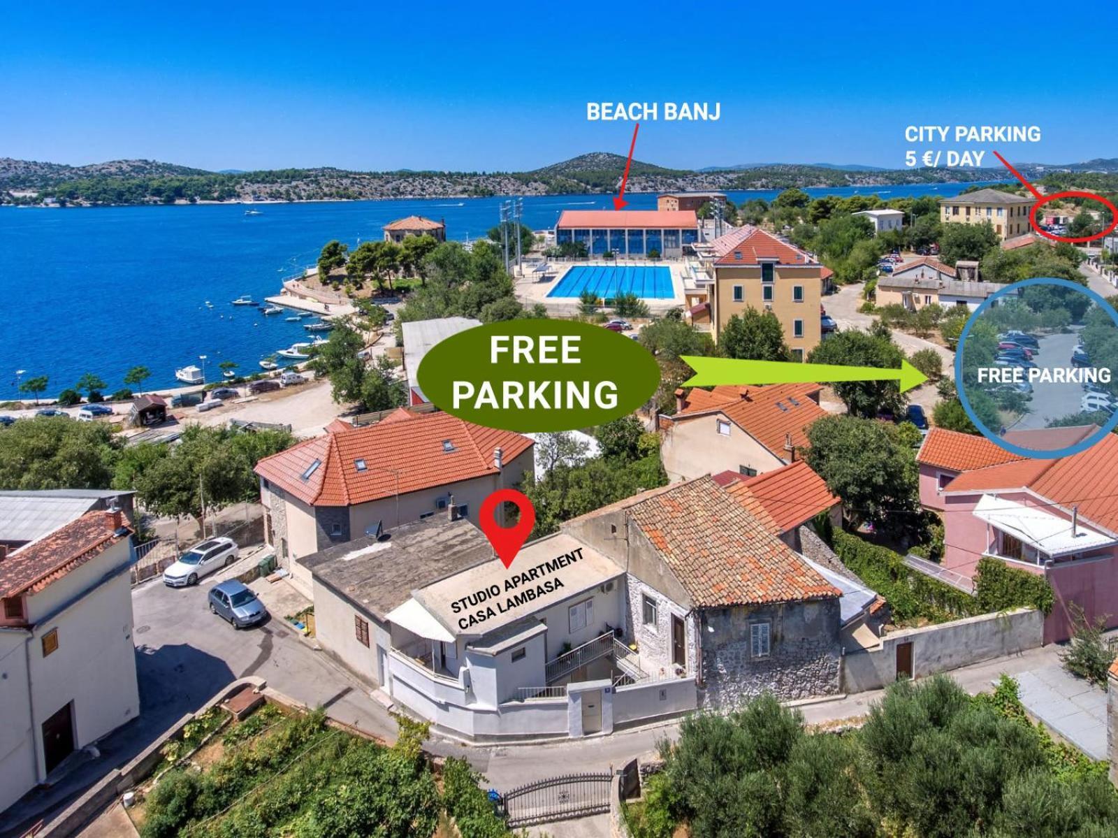 Studio Apartman Casa Lambasa Šibenik Exteriér fotografie